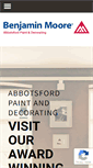 Mobile Screenshot of abbotsfordpaint.com